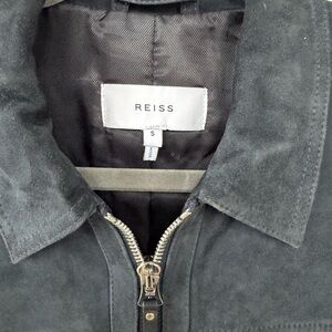 Reiss Blue Suede Jacket